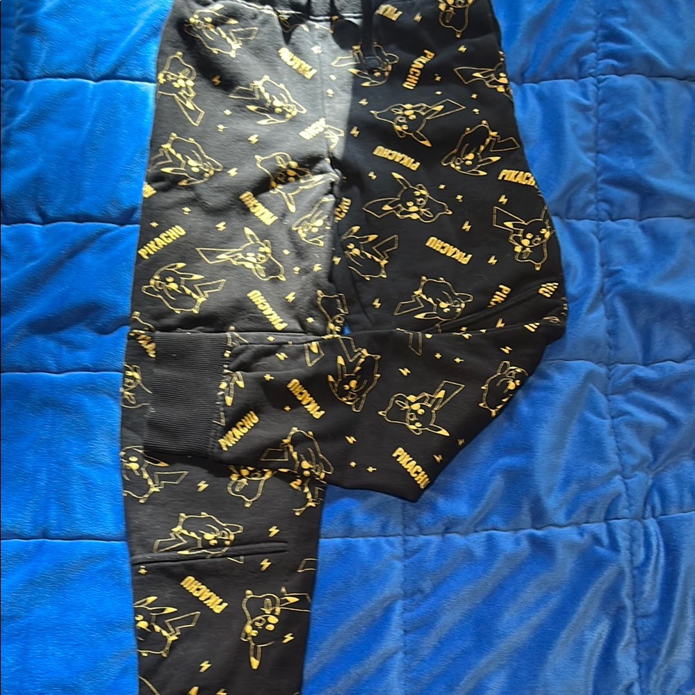 Hanna Andersson Black and Gold Kids Sweatpants
